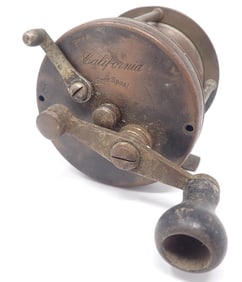 California Brass Fishing Reel