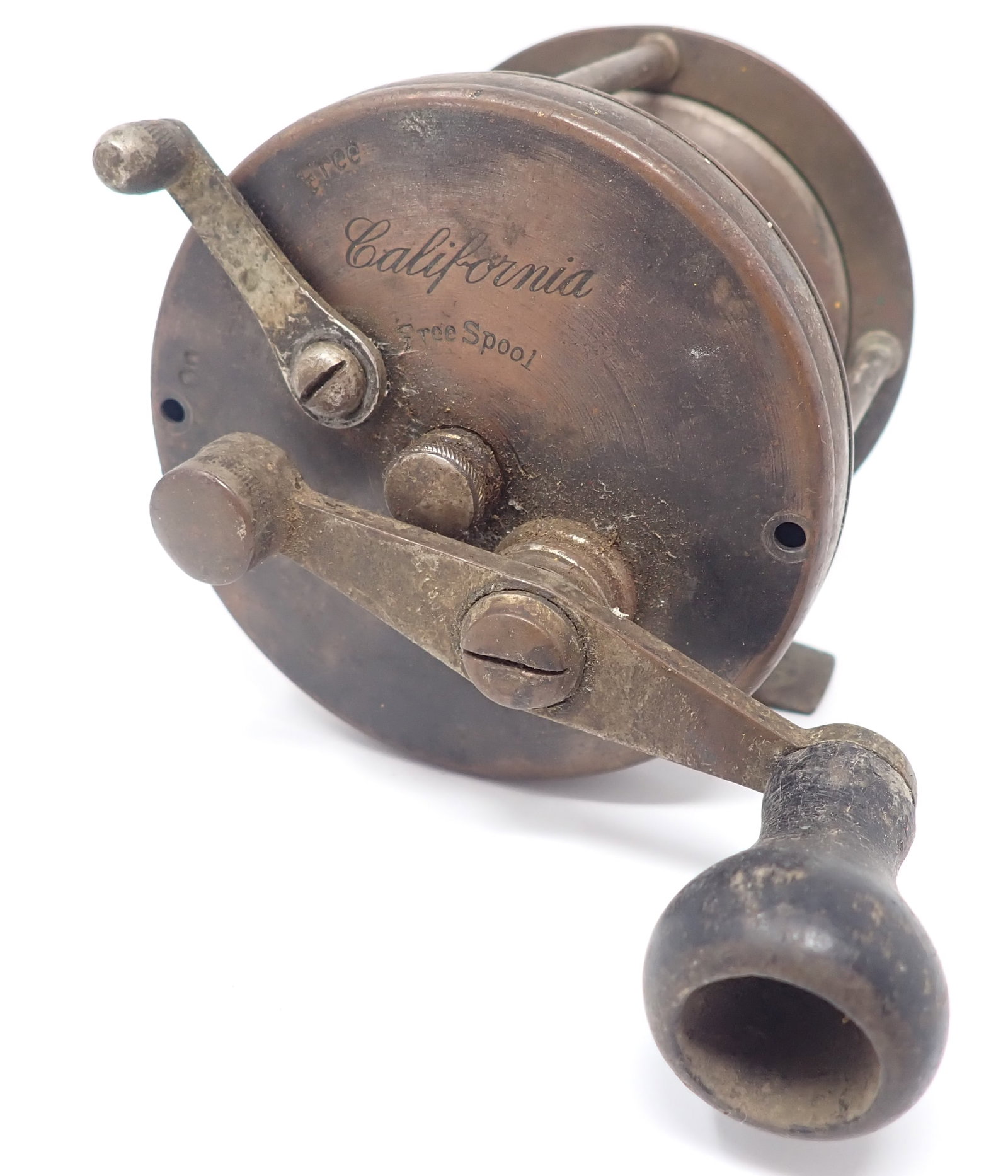 California Brass Fishing Reel: Shipping available