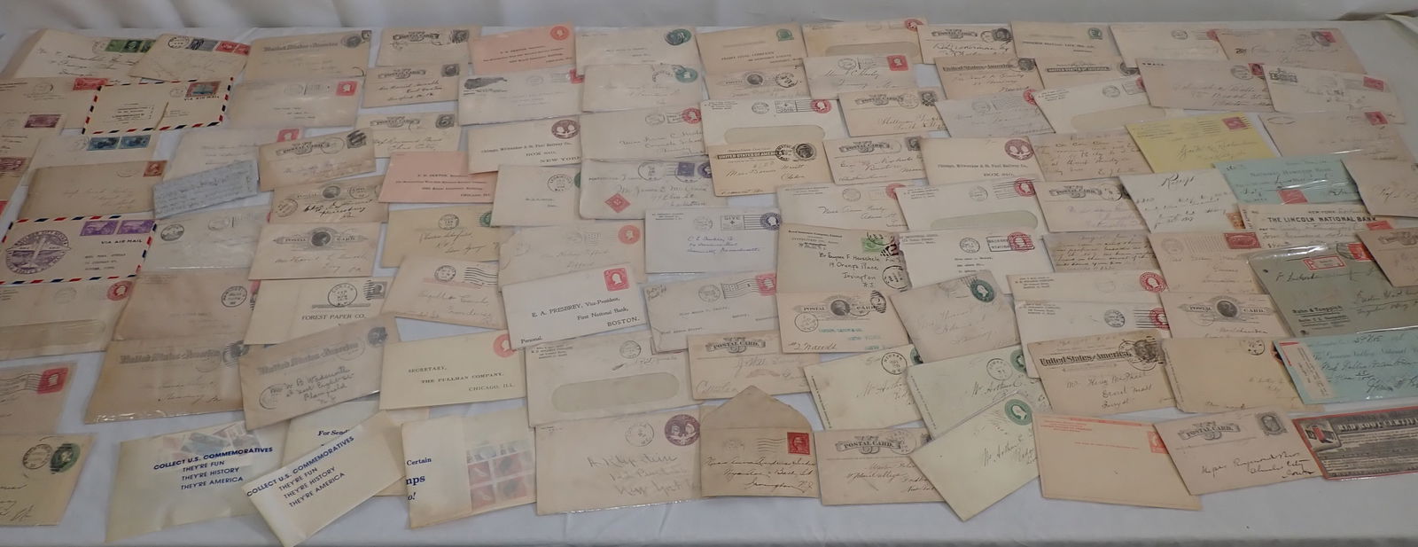 Envelopes Stamps Postards Letters Misc Ephemera: Shipping available