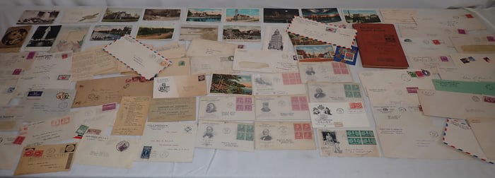 Postcards , Stamps , First Day Issues , & Misc