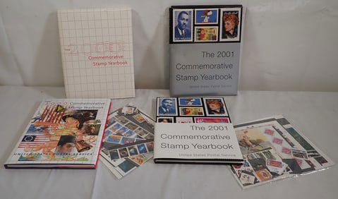 2000 & 2001 Commemorative Stamp Yearbooks
