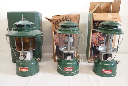 1970's & 80's Coleman Lanterns