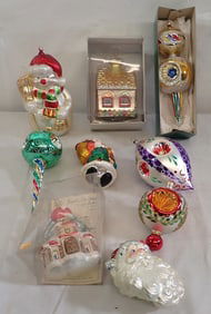 Chrisrmas Ornaments incl Adler North Wind Santa