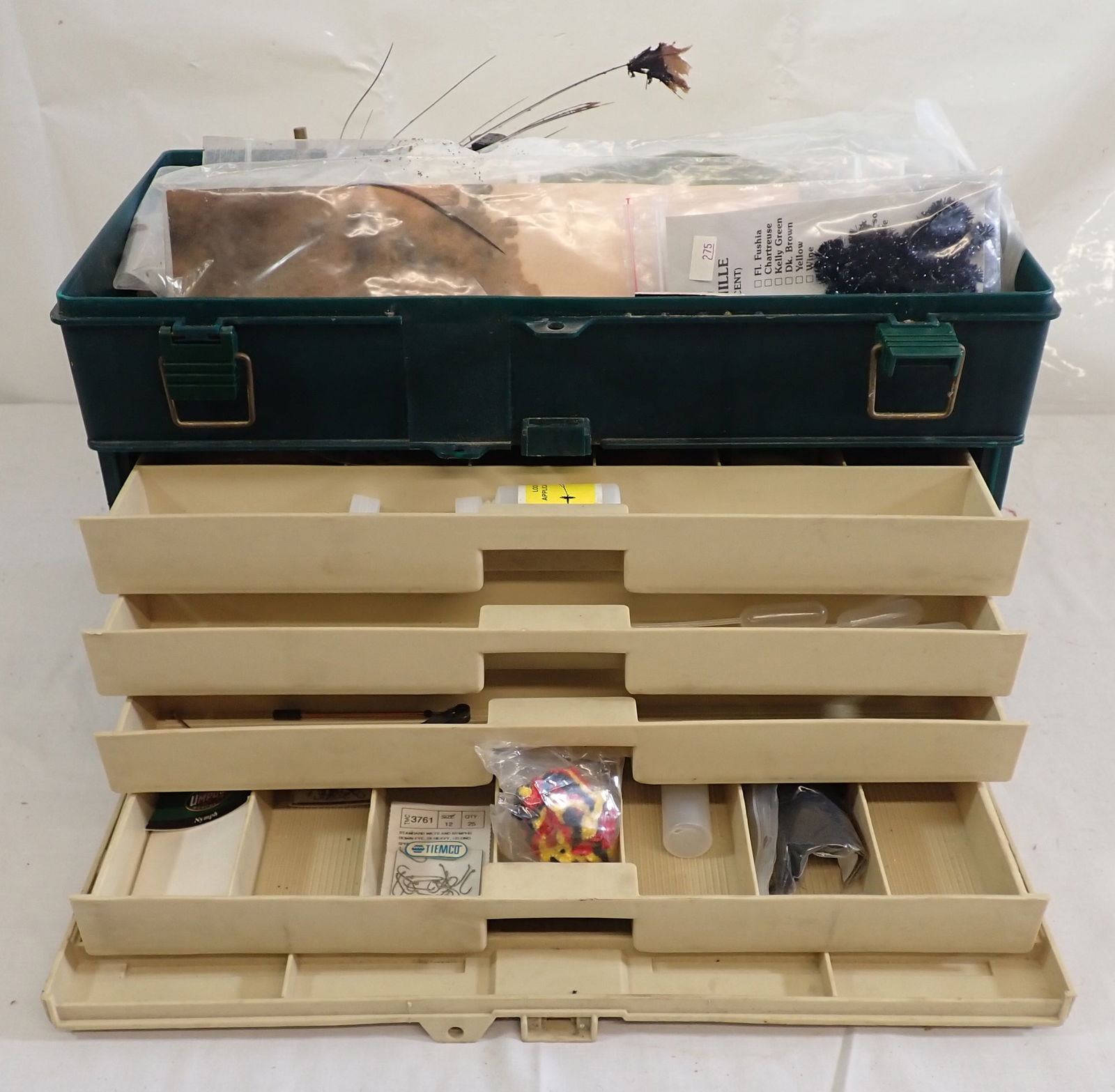 Tackle Box w/ Fly Fishing Supplies (1 of 9)