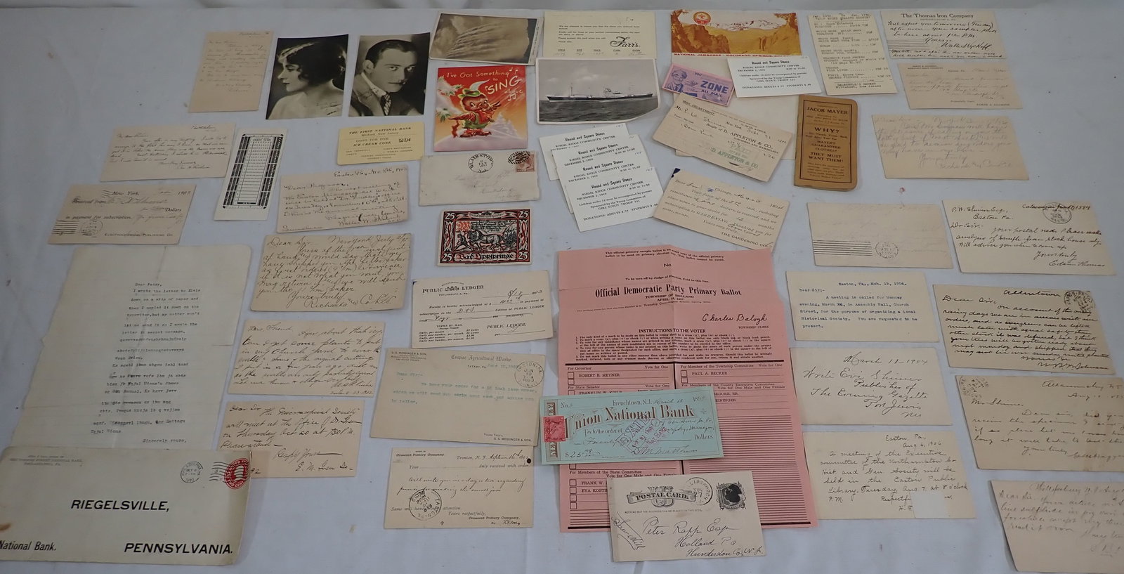 Lot of Misc Ephemera: Shipping available