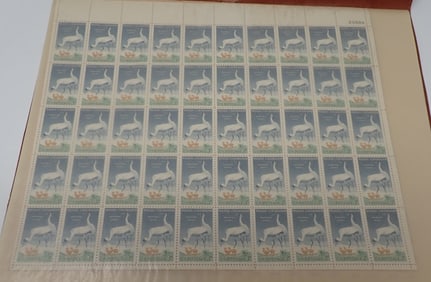 Postage Stamp Sheets