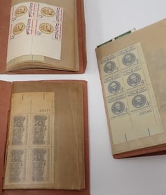 US Postage Stamp Mint Blocks