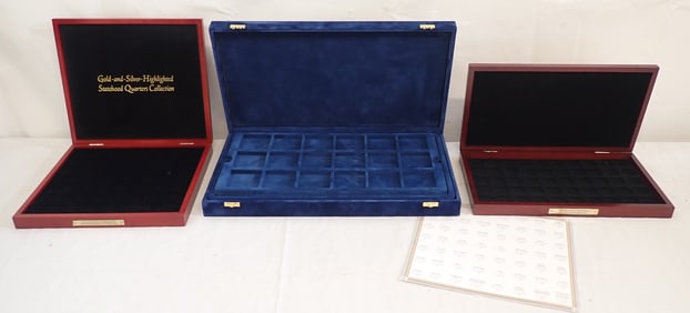 Ingots & Coin Cases incl Statehood Quarters