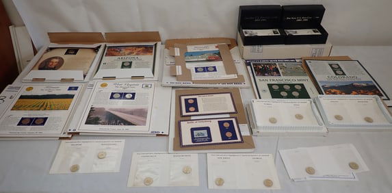 Postal Commemorative Coins & Stamps