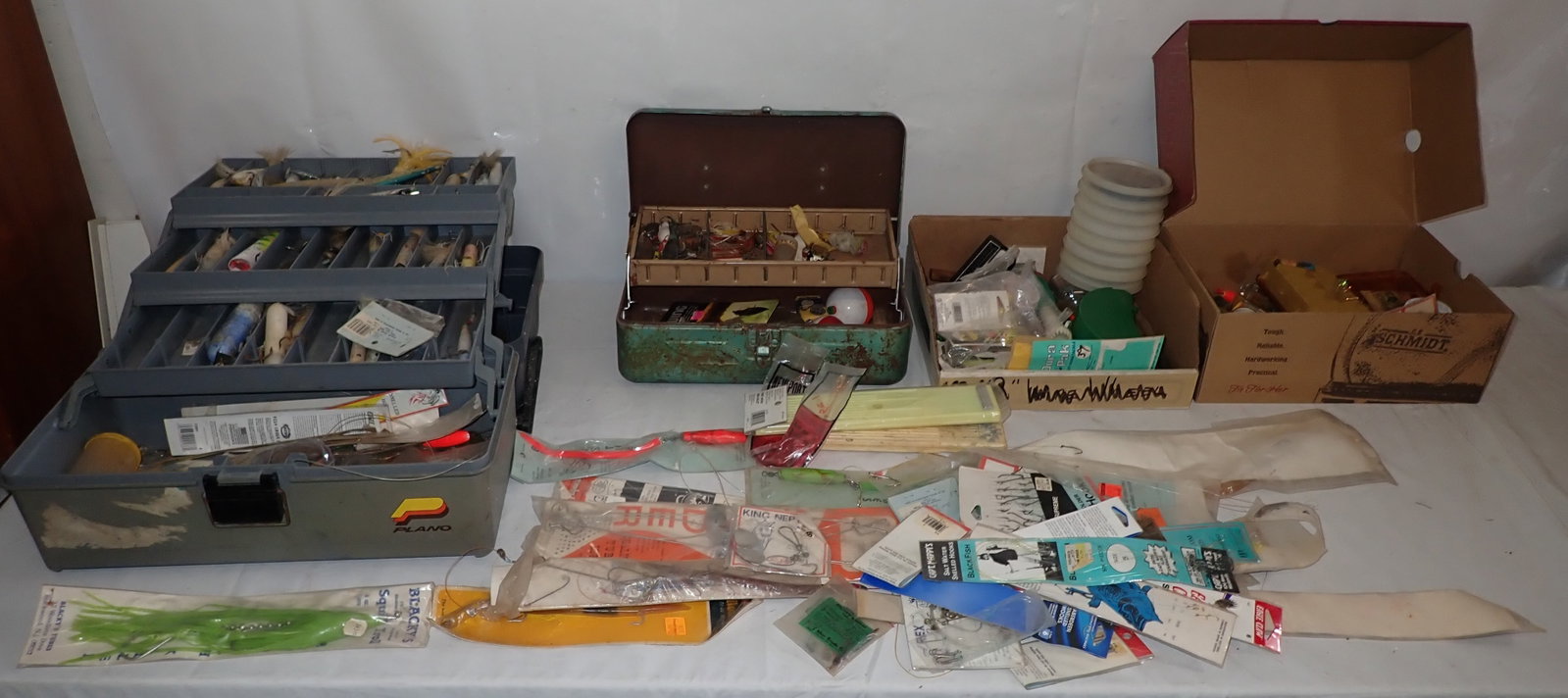 Fishing Tackle & Lures: Shipping available ($25 handling charge, plus postage)