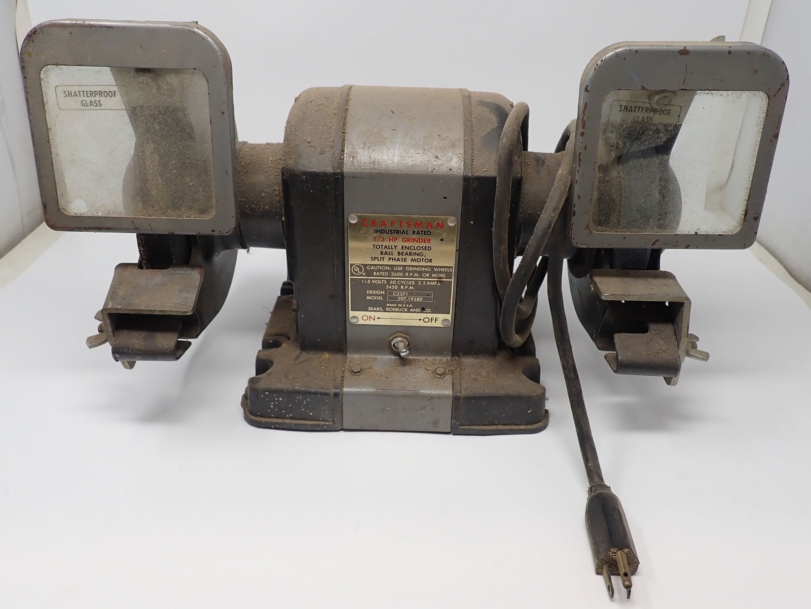 Craftsman Industrial Rated Bench Grinder (1 of 3)