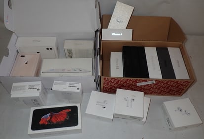 Empty Apple Iphone Boxes
