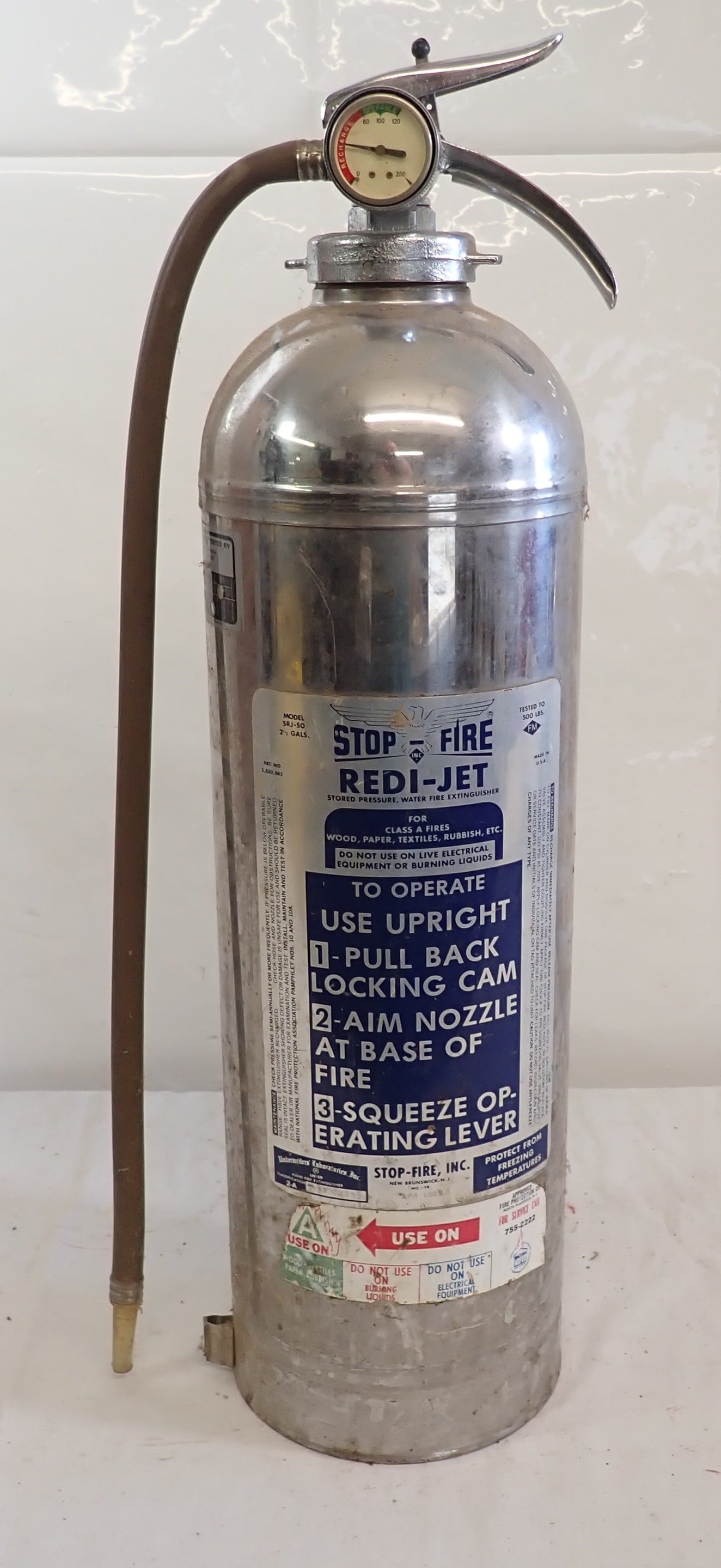Stop Fire Ready Jet Fire Extinguisher (1 of 1)