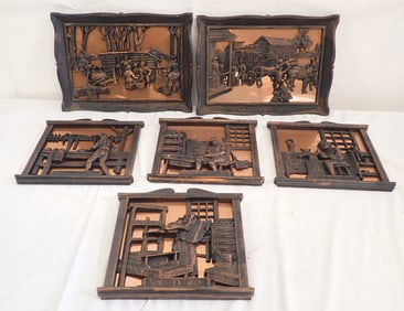 Coppercraft Guild Wall Plaques