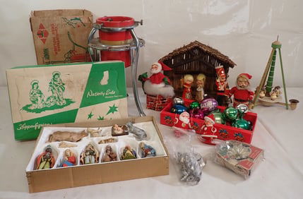Nativity Christmas Tree Stand Decorations & Ornaments