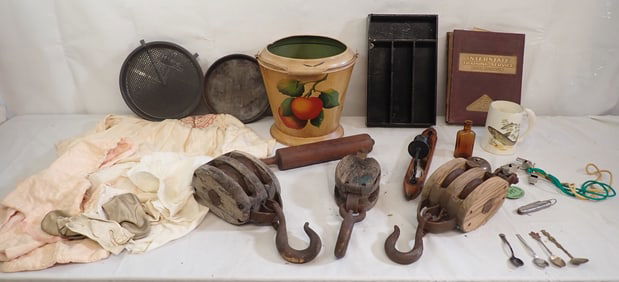Acme Whistles Wooden Pulleys & Misc