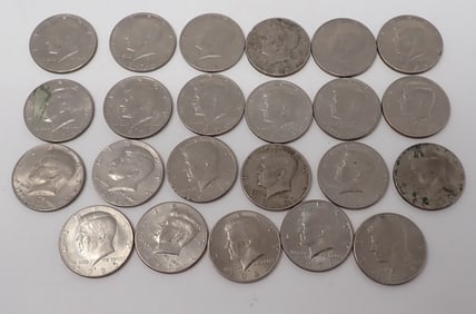 1970's & 80's Kennedy Half Dollars
