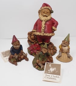 Tom Clark Gnomes & Santa