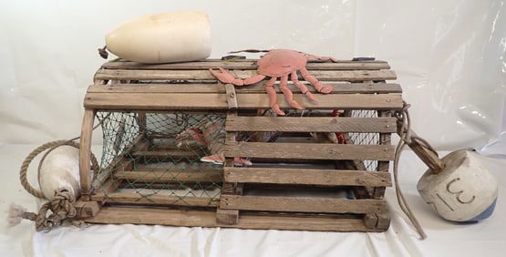 Wooden Crab / Lobster Trap