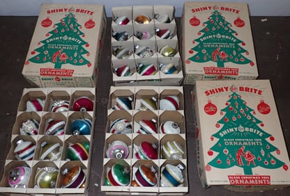 Shiny Brite Christmas Ornaments