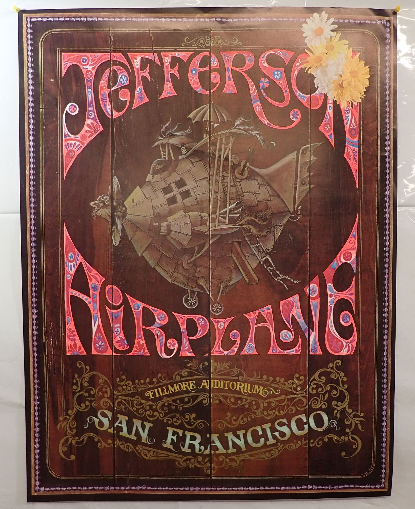 1967 Dave Schiller Jefferson Airplane Poster (1 of 2)