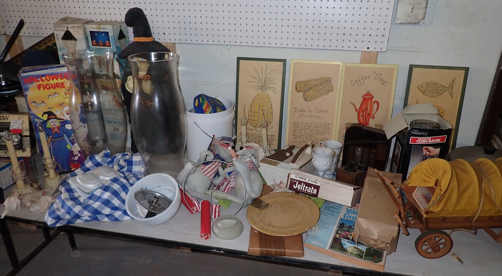Contents of 4 Tables: Tables are not included. You must take all on them ! No in house shipping !