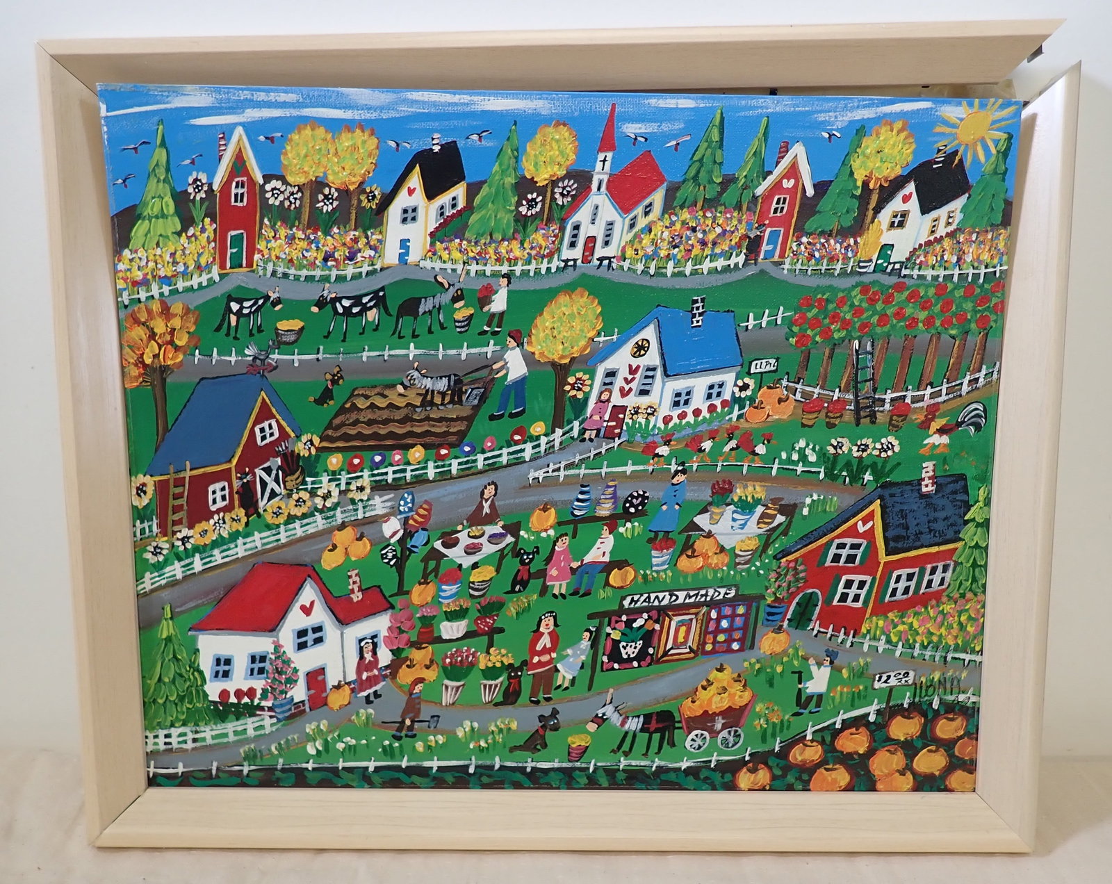 Ilona Fekete Canada Country Market Painting (1 of 2)
