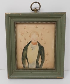 Watercolor of Gentleman