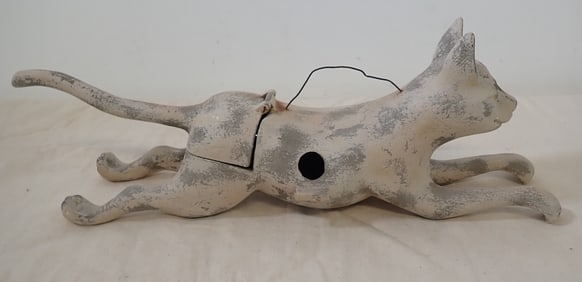 2004 Christopher Blake Flying Cat Birdhouse