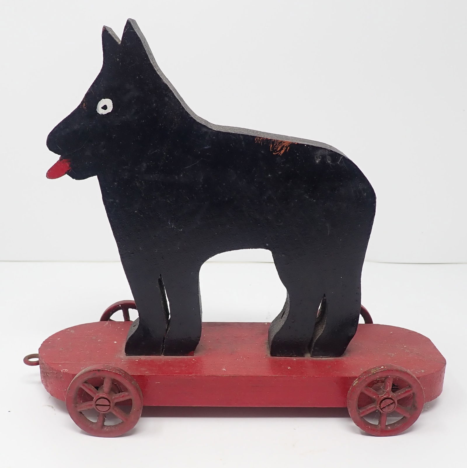 Folk Art Dog Pulltoy (1 of 4)