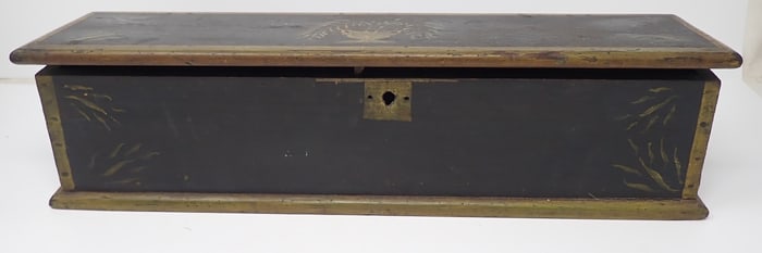 Paint Decorated Candle Box