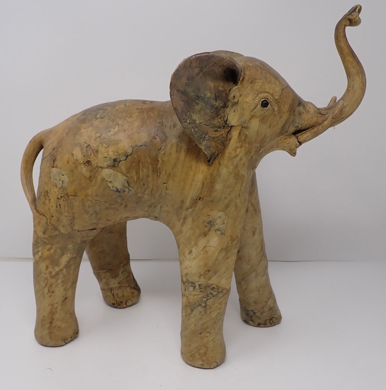 Crushed Oyster Shell Elephant: Apprx 13 1/2" long and 13 1/2" tall. Shipping available