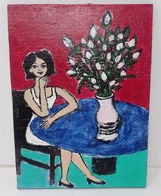 2023 T-Marie Nolan Acrylic on Board Painting