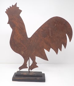 Tin Weathervane Style Rooster