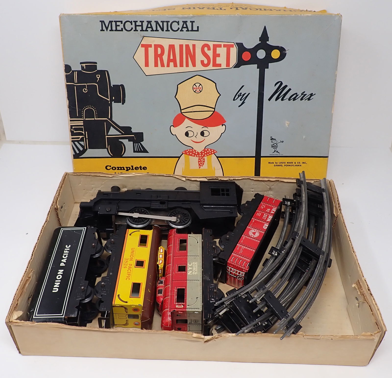 Marx Mechanical Train Set (1 of 4)