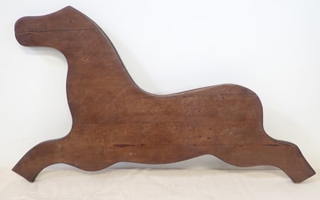 Folk Art Horse Cut Out