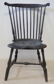 Fan-Back Painted Windsor Chair