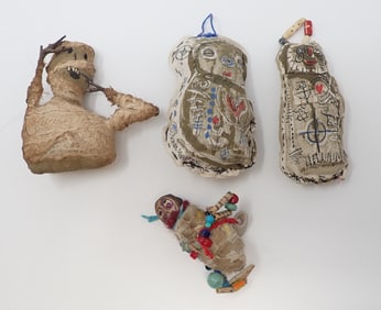 Cher Shaffer Folk Art Rag & Fetish Dolls