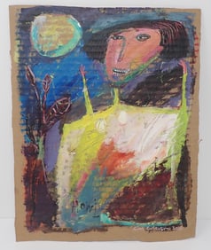 Kim Robertson Outsider Art Acrylic
