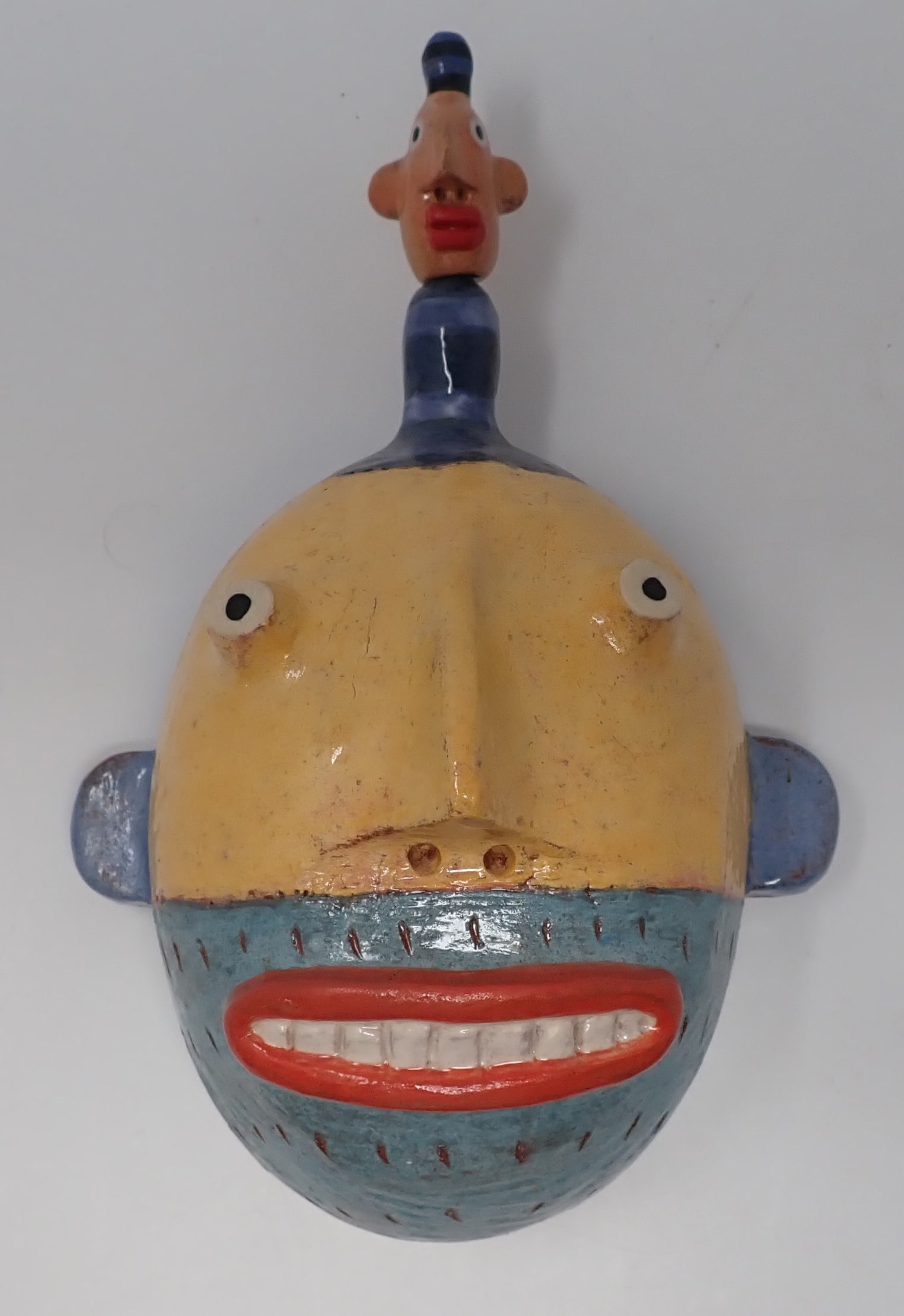 Kim Murton Wall Sculpture: Approx 5" x 7 3/4". Shipping available