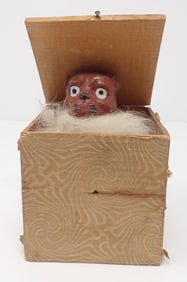 Dog " Jack " in Box
