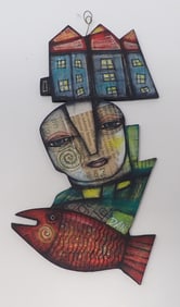 Dan Casado LeMourcy " The Fish " Collage