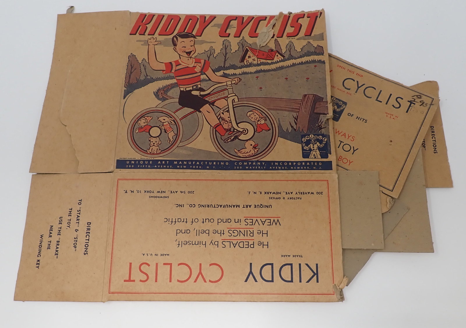 Unique Art Kiddy Cyclist Toy Box (1 of 4)