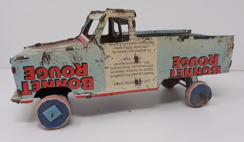 Bonnet Rouge Tin Toy Truck