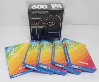 Polaroid 600 Vintage 600 Camera Cool Cam Red