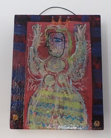 2012 Kim Robertson Insect Queen on Wood