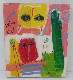 Kim Robertson Outsider Art Acrylic