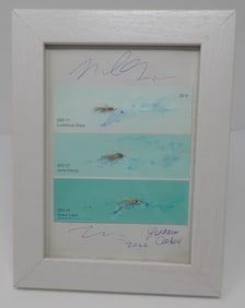 2022 Lorraine Cahill Nude Swimmer Watercolor