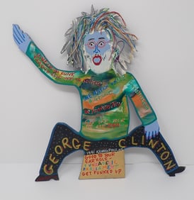 Miz Thang Outsider Art Acrylic Cut Out