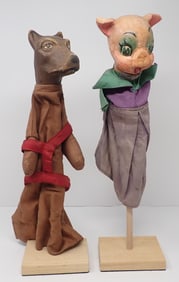 Pig & Dog Puppets